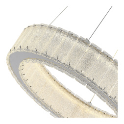 SL6008.123.01 Люстра подвесная ST-Luce Хром/Хром LED 1*40W 3000K LATOZZO ST LUCE
