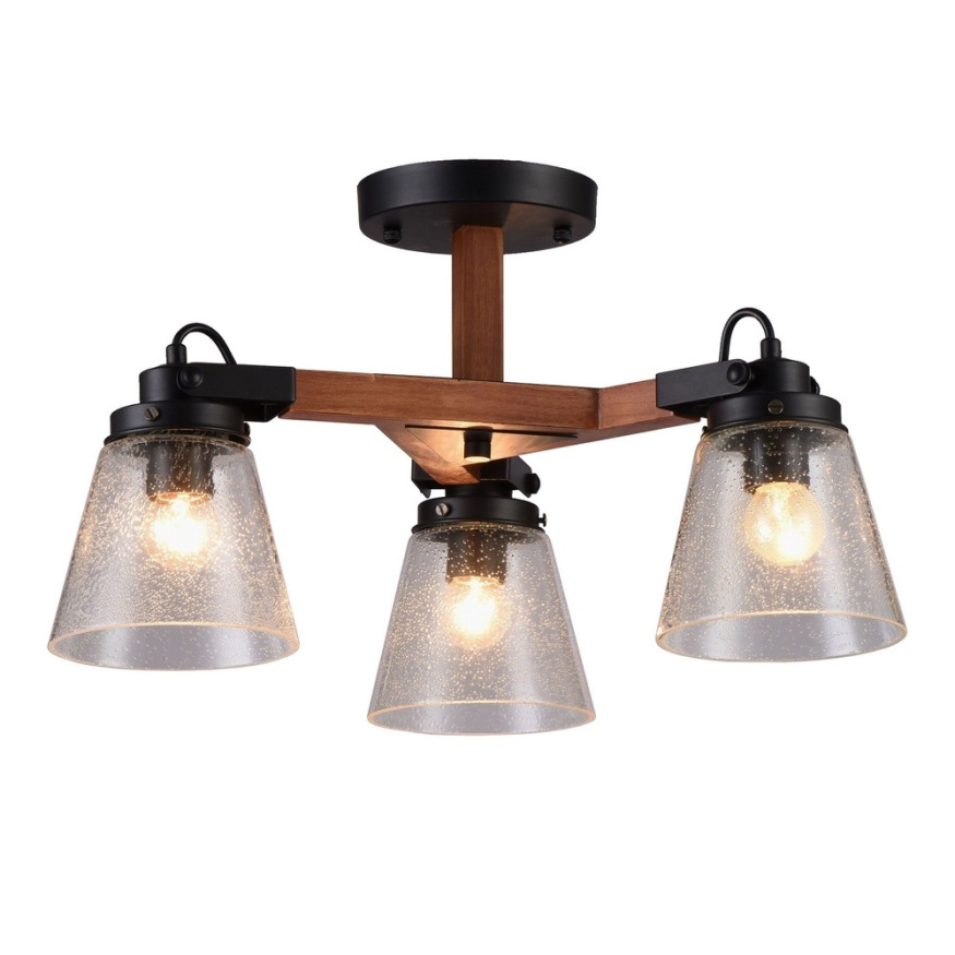 Потолочная люстра Borgo OML-51007-03 Omnilux E27 Лофт, Индустриальный