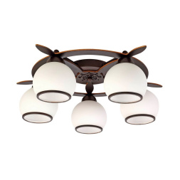 Потолочная люстра Fronteira OML-50507-05 Omnilux E27 Модерн, Морской