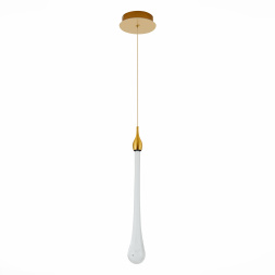 SL6103.203.01 Подвес ST-Luce Золотистый/Прозрачный LED 1*3W 4000K Faenza ST LUCE