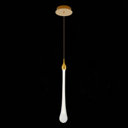 SL6103.203.01 Подвес ST-Luce Золотистый/Прозрачный LED 1*3W 4000K Faenza ST LUCE