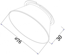 Сменный отражатель Virar C060-01G Maytoni