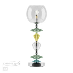 Интерьерная настольная лампа Bizet 4893/1T Odeon Light E14 Классический