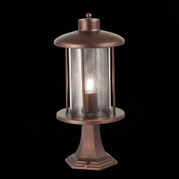 SL080.405.01 Светильник уличный наземный ST-Luce Темный кофе/Прозрачный, Темный кофе E27 1*60W LASTERO ST LUCE