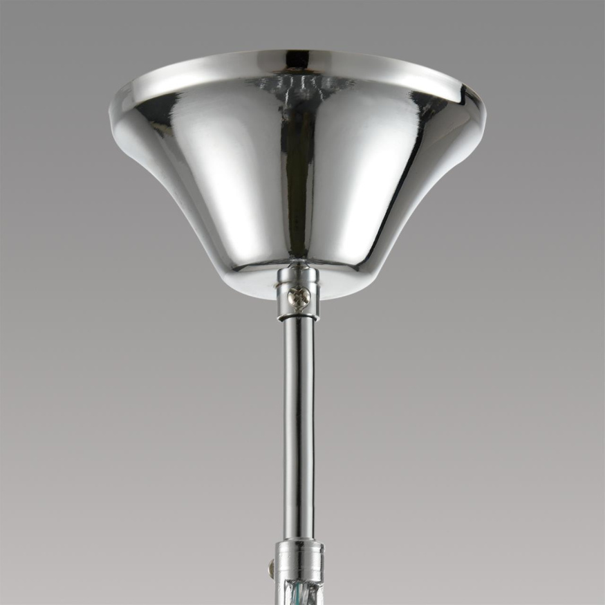 Люстра подвесная LUMION 8032/8 LAOKA в классическом стиле хром 8x40W