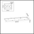 База потолочная Odeon light  Base 5058/BL