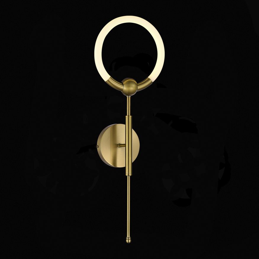 SL1578.201.01 Светильник настенный ST-Luce Золотистый/Белый LED 1*10W 3000K GIERA ST LUCE