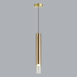 Подвесной светильник ODEON LIGHT 5061/5LB SHINY LED 4W золотой/янтарный модерн