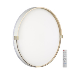 Настенно-потолочный светильник SONEX 7646/EL OLIDI WHITE модерн белый/золотой 70W