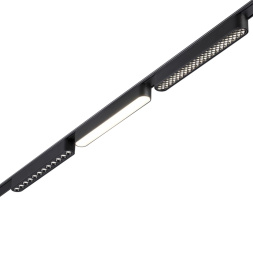 Трековый светильник для низковольтного шинопровода NOVOTECH 359072 SMAL лофт, минимализм, хай-тек черный 12Вт