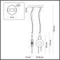 Подвес Odeon light exclusive  Magnet 5407/12L