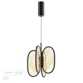 Подвесной светильник ODEON LIGHT EXCLUSIVE 6665/38L PIUMA модерн черный 38W