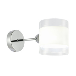 SLE102801-01 Светильник настенный Хром/Прозрачный, Белый E14 1*40W MIENTO EVOLUCE