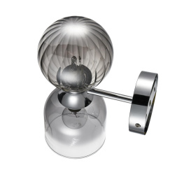 Бра LUMION 8114/2W TAUNA модерн металл, стекло 1x30W, 1x40W