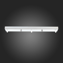 SL001.113.03 Потолочное крепление на 3 лампы (прямоугольное) ST-Luce Хром SL1 ST LUCE