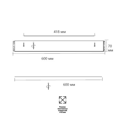 Потолочный светильник SONEX 7722/100L FELICE LED 100W белый/золотой модерн