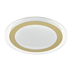 Потолочный светильник SONEX 7738/80L PROMISE модерн белый/золотой/прозрачный 80W