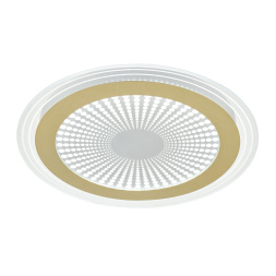 Потолочный светильник SONEX 7738/80L PROMISE модерн белый/золотой/прозрачный 80W