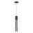 Подвесной светильник ODEON LIGHT 5059/5L SCROW LED 5W черный/дымчатый модерн