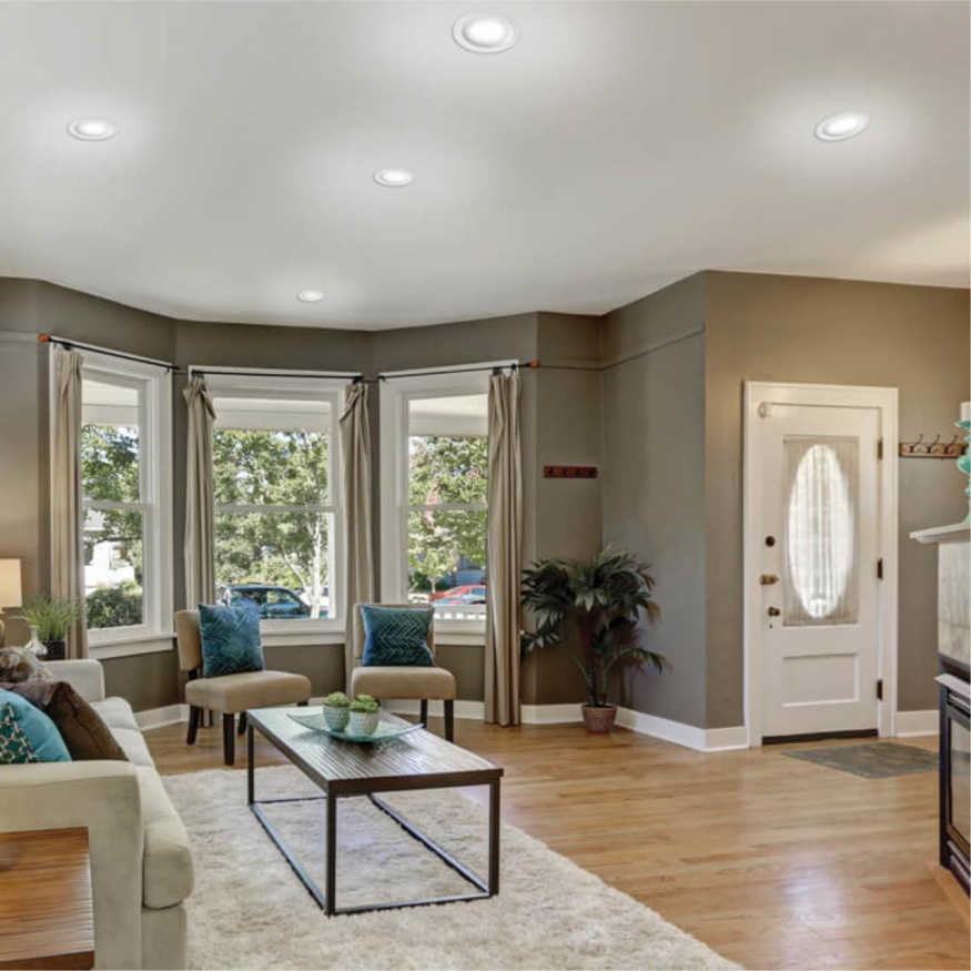 Встраиваемый светодиодный светильник NOVOTECH 357572 LUNA в скандинавском стиле белый 7Вт