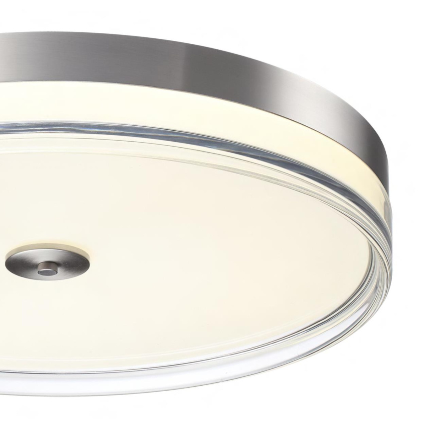 Настенно-потолочный светильник SONEX 7727/112L ETERNA модерн никель/прозрачный 112W