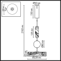 Подвес Odeon light exclusive  Riviera 5450/32LA