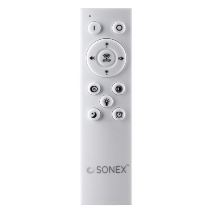 Светильник подвесной SONEX 7720/24L ANGELO LED 24W прозрачный/золотой модерн