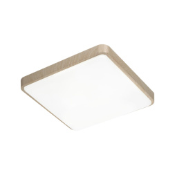 Настенно-потолочный светильник SONEX 7608/AL MERTO модерн белый/бежевый под дерево 18W