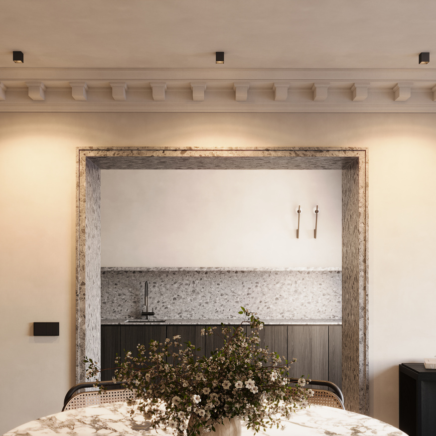 Потолочный светильник Technical C064CL-5W3K-SQ-B