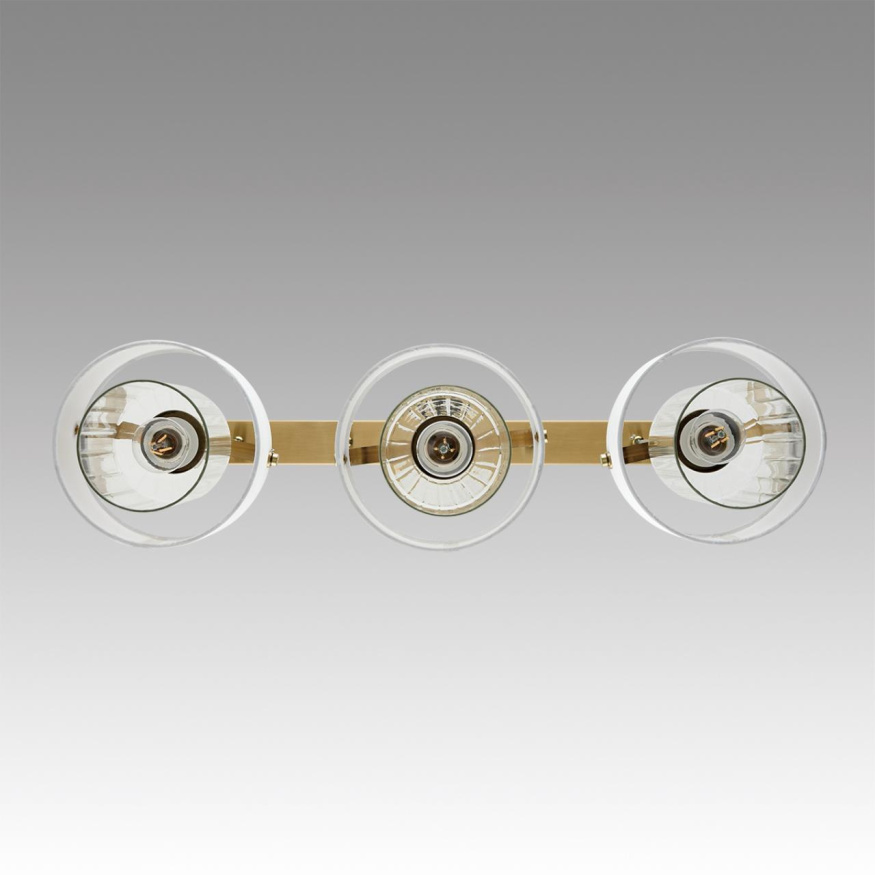 Подвес LUMION 6593/3A JANE модерн латунь, белый 3x40W