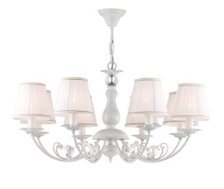 Подвесная люстра Bianchi FR2307-PL-08-WG Freya E14 Классический, Прованс
