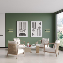 Cветильник настенный светодиодный с переключателем цв.температуры NOVOTECH 359402 YESO хай-тек белый 12Вт