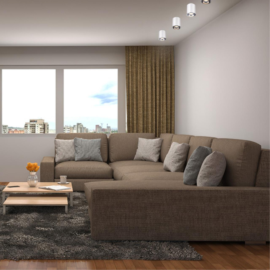 Накладной светильник NOVOTECH 370529 UNITE хай-тек белый