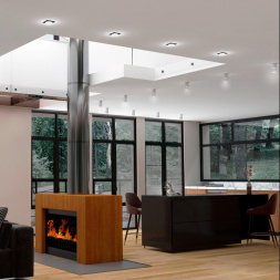 Светильник встраиваемый NOVOTECH 370723 LIRIO хай-тек черный 9Вт