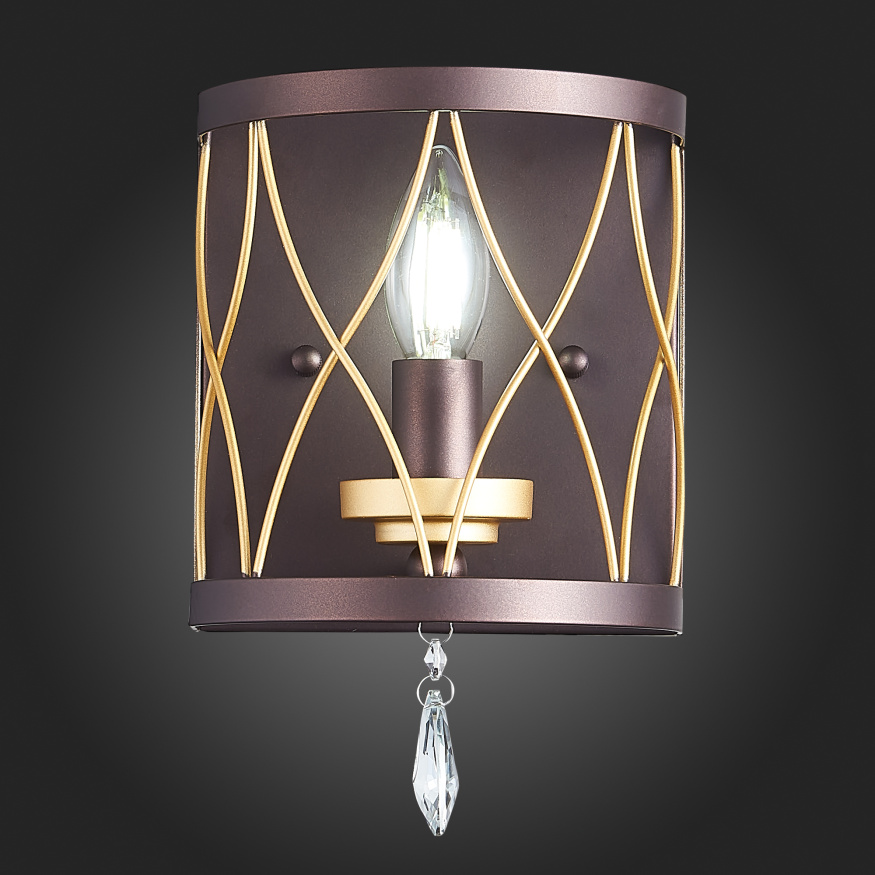 Бра Grassо SL789.421.01 ST Luce E14 Модерн, Арт-Деко