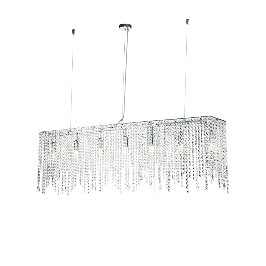 Подвесная люстра Empress DIA002PL-07CH Maytoni E14 Современный, Арт-Деко