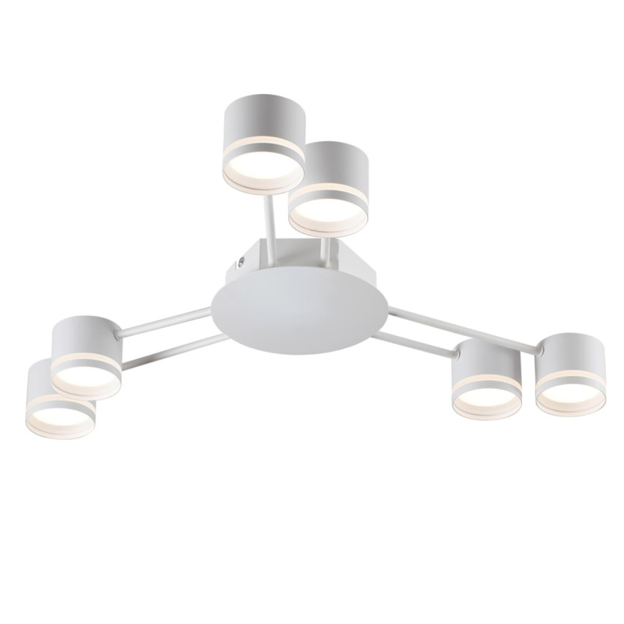 Люстра потолочная LUMION 8235/6C GARETA минимализм металл 6x10W