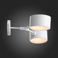 SLE183501-02 Светильник настенный Белый/Белый E14 2*60W GIMENTO EVOLUCE