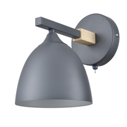 Бра LUMION 8096/1W COLANGE в скандинавском стиле серый 1x60Вт