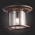 SL080.402.01 Светильник уличный потолочный ST-Luce Темный кофе/Прозрачный, Темный кофе E27 1*60W LASTERO ST LUCE