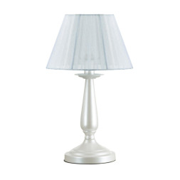 Настольная лампа LUMION 3712/1T HAYLEY E14 1*60W белый классический