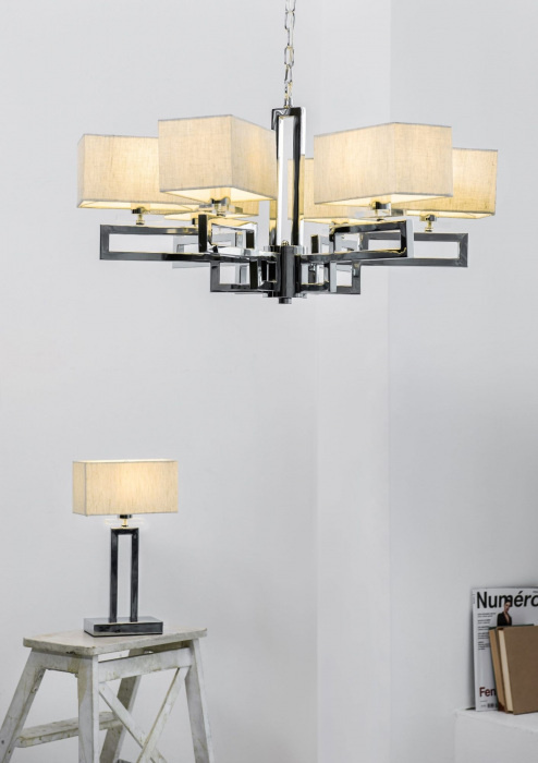 Подвесная люстра Megapolis MOD906-06-N Maytoni E14 Модерн, Арт-Деко