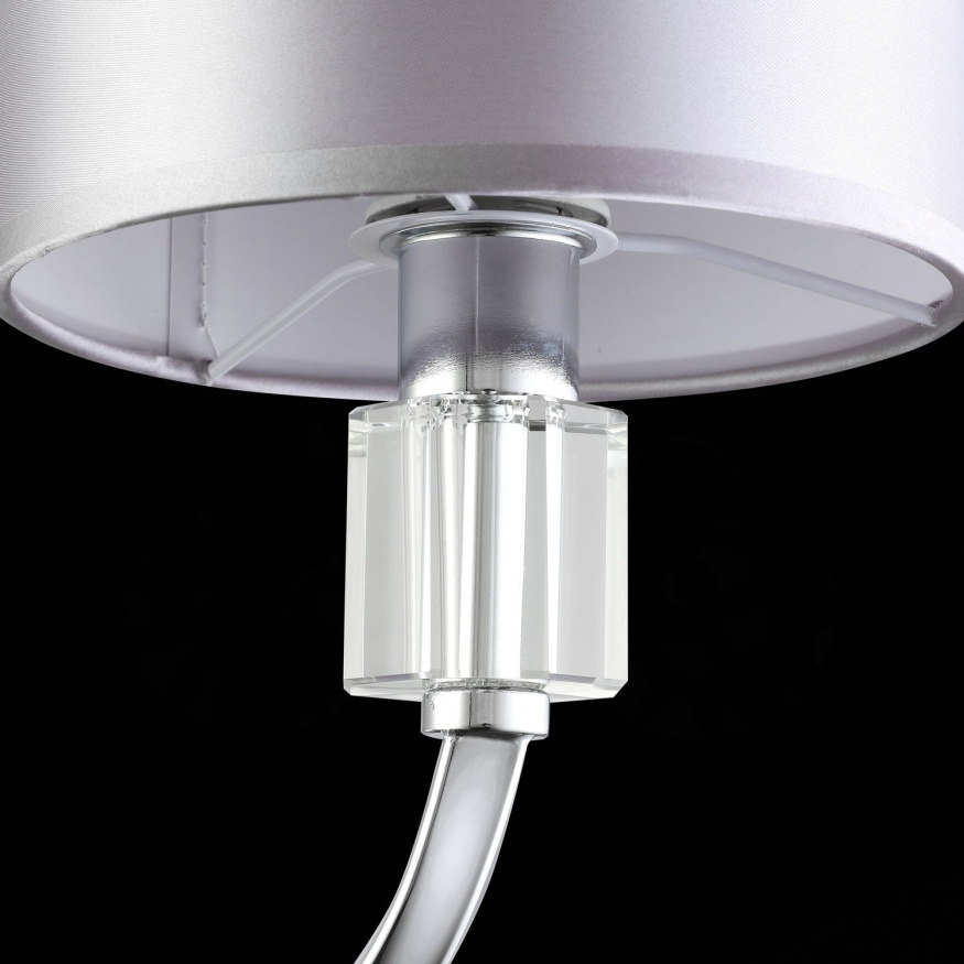 SLE107201-01 Светильник настенный Хром/Светло-серый E14 1*40W SNERE EVOLUCE