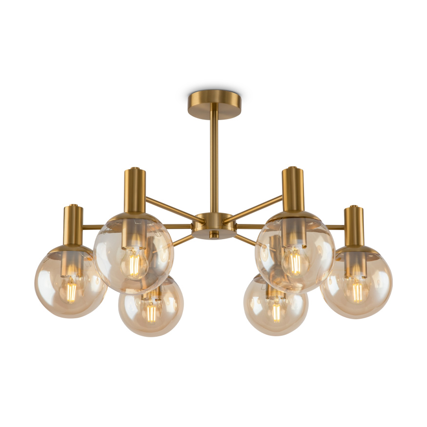 Потолочная люстра Globo FR5175PL-06BS Freya E27 Модерн