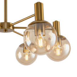 Потолочная люстра Globo FR5175PL-06BS Freya E27 Модерн