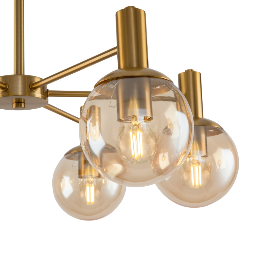 Потолочная люстра Globo FR5175PL-06BS Freya E27 Модерн