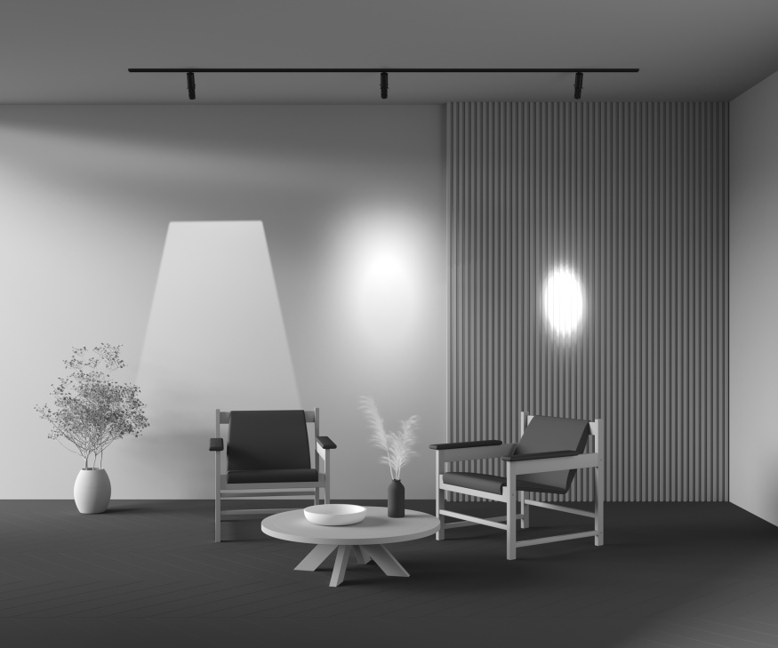 Трековый светильник Technical TR108-2-10W4K-B