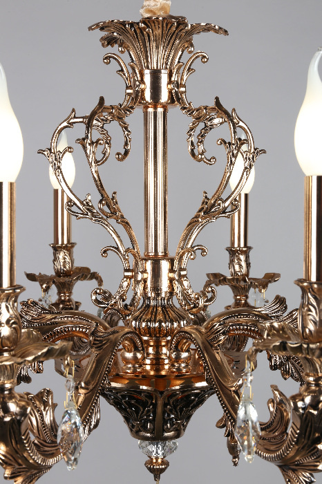 Подвесная люстра Senis OML-74703-08 Omnilux E14 Классический, Барокко