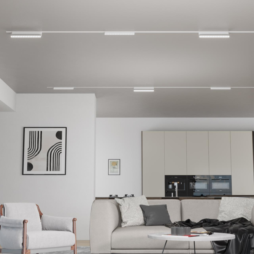 Драйвер для накладного шинопровода (арт.135193 - 135196) NOVOTECH 359071 SMAL белый 200W