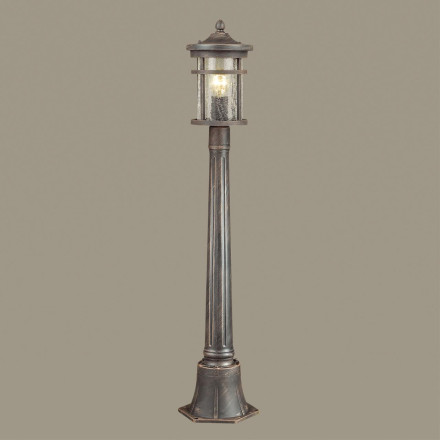 Наземный фонарь Virta 4044/1F Odeon Light E27 Классический, Замковый
